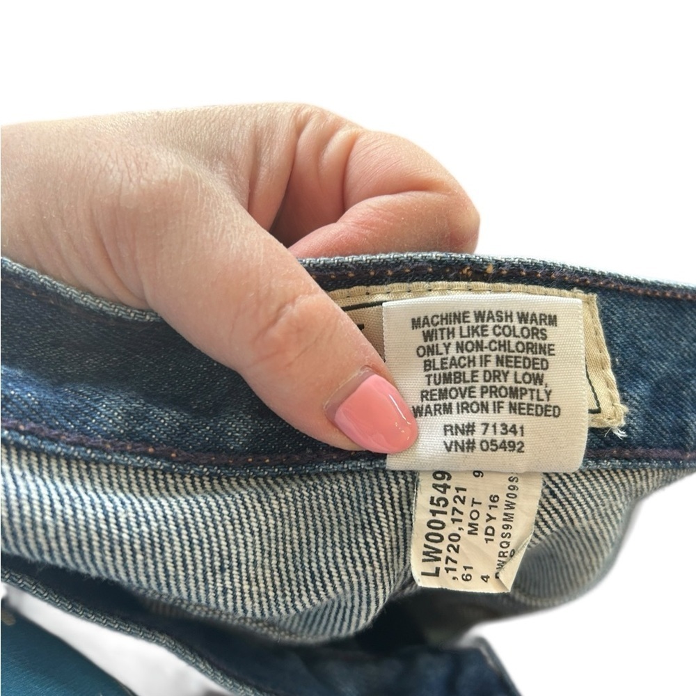 L.L. Bean Medium Wash Original Fit Traditional Denim Blue Jeans Womens 20P NWT - Picture 9 of 13